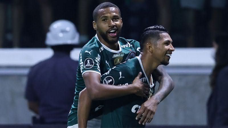 O Palmeiras venceu o Cerro Porteño na Libertadores - GettyImages