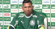 Rony, atacante do Palmeiras - Transmissão TV Palmeiras
