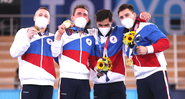 Rússia vence o Japão na ginástica das Olimpiadas - GettyImages