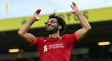 Salah quer aumento salarial de 50% para renovar com o Liverpool, diz jornal - GettyImages/ Divulgação