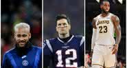 Tom Brady recebe menos que astros como Lebron e Neymar Jr - Getty Images