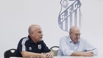 Santos demite executivo Newton Drummond após um mês - Reprodução / Youtube / Santos TV