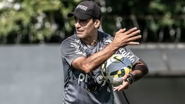 O Santos de Bustos está definido para entrar em campo diante do Corinthians - Ivan Storti/Santos FC