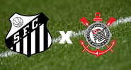 Santos e Corinthians duelam no Campeonato Paulista - GettyImages / Divulgação