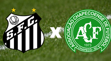 Santos e Chapecoense entram em campo pelo Brasileirão - GettyImages/Divulgação
