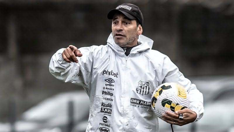 Treinador do Santos, Fabián Bustos - Ivan Storti/SantosFC/Flickr