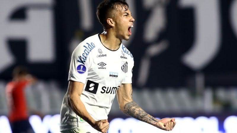 Santos e Independiente duelaram na Sul-Americana - GettyImages