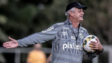 O Santos vai ter um reforço importante para o confronto diante do São Paulo no Brasileirão - Ivan Storti/Santos FC