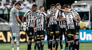 Santos em campo antes da partida - Ivan Storti/Santos FC/Flickr
