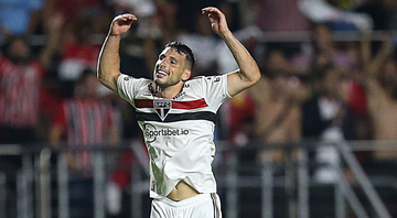 Calleri foi peça importante para a vitória do São Paulo contra o Palmeiras - Paulo Pinto/SPFC