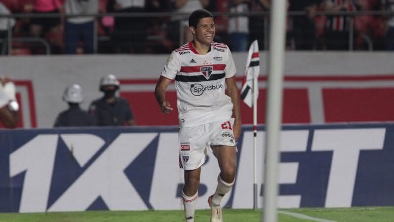 Jogador do São Paulo, Gabriel Sara - Rubens Chiri/SaoPauloFC/Flickr