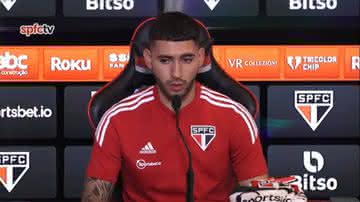 Nahuel Bustos, novo jogador do São Paulo - Reprodução/Youtube