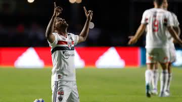 O São Paulo enfrentou o Ceará, pela Copa Sul-Americana, e conseguiu uma grande vitória no Morumbi - GettyImages