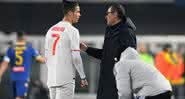 Sarri admite relação difícil com Cristiano Ronaldo e cita conflito com interesses pessoais - GettyImages