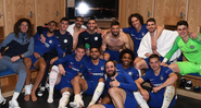 Com a camisa do Chelsea, Jorginho foi campeão da Europa League 2018-19 - Instagram @jorginhofrello