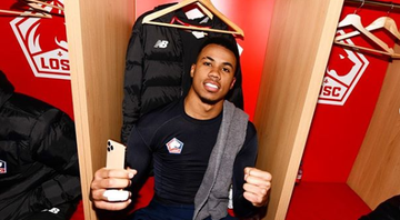 Gabriel iniciou a carreira no Avaí e aos 20 anos se transferiu para o Lille, da França - Instagram @_gabrielmagalhaes