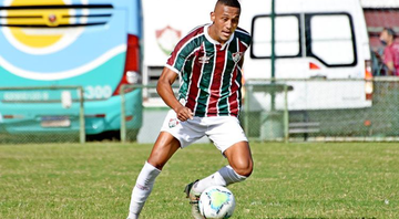 Daniel Lima em ação com a camisa do Fluminense - Mailson Santana/Fluminense