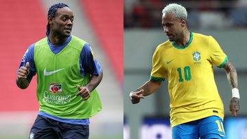 Vagner Love abriu o jogo sobre a Seleção Brasileira e as críticas para Neymar e Tite - GettyImages