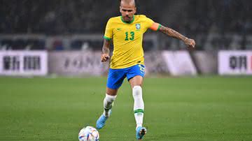 Daniel Alves foi convocado por Tite para a Copa do Mundo e vai defender a Seleção Brasileira no Qatar - GettyImages