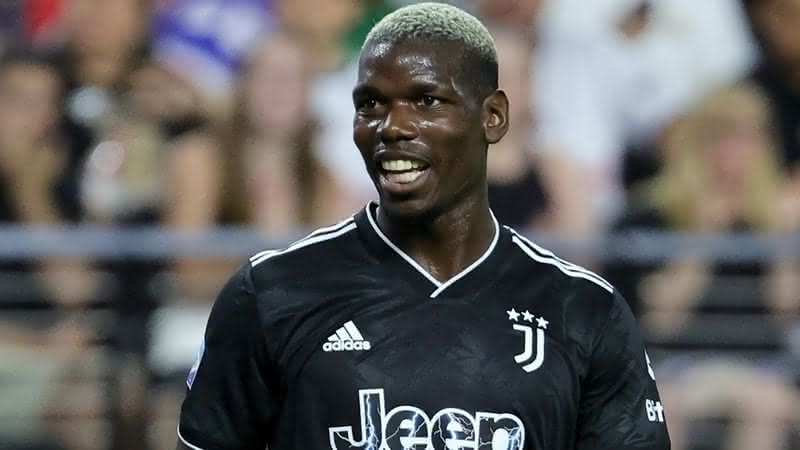 Paul Pogba, que defende a Juventus e a Seleção Francesa - Getty Images