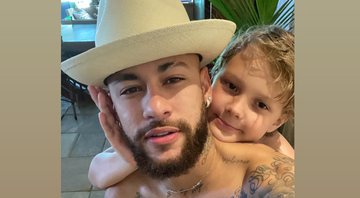 Davi Lucca nasceu em 2011, fruto da relação de Neymar com a ex-namorada Carolina Dantas - Instagram @neymarjr