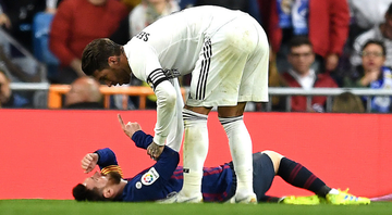 Sergio Ramos e Messi juntam forças no PSG - Getty Images