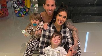 Sergio Ramos compartilhou o momento em família na quarenta - Instagram