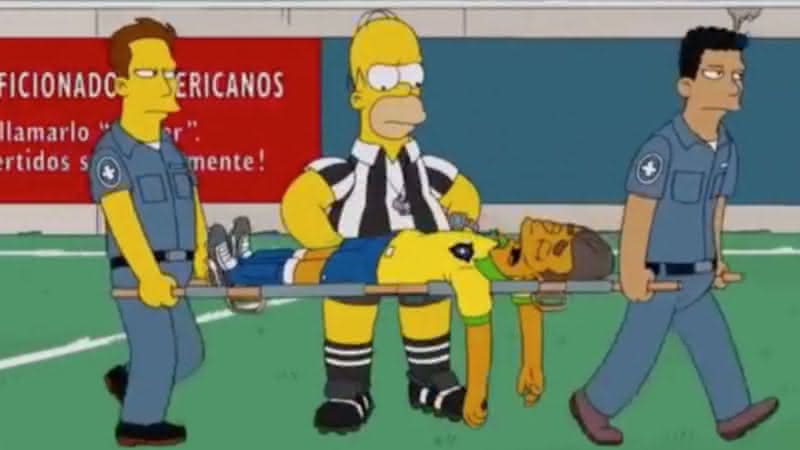 Os Simpsons previram Messi Careca em episódio de 2014 A série Os  Simpsons previu o craque