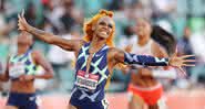 Sha’Carri Richardson é suspensa por uso de maconha e não vai disputar os 100m rasos nas Olimpíadas - GettyImages