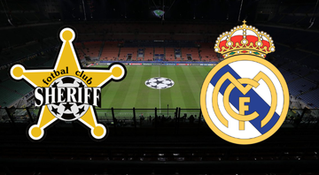 Sheriff e Real Madrid entram em campo pela Champions League - GettyImages/Divulgação
