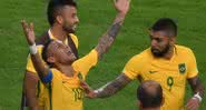 Neymar e Gabigol estão na pré-lista do Brasil para os Jogos Olímpicos - GettyImages