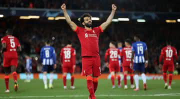 Salah marca de novo, Liverpool supera o Porto e vence mais uma na Champions League - Getty Images