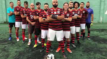 Sósias do Mengão já estão no clima da Libertadores! - Instagram