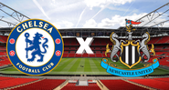 Chelsea e Newcastle entram em campo pela Premier League - GettyImages/Divulgação