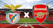 Benfica e Arsenal entram em campo pela Liga Europa - GettyImages/Divulgação