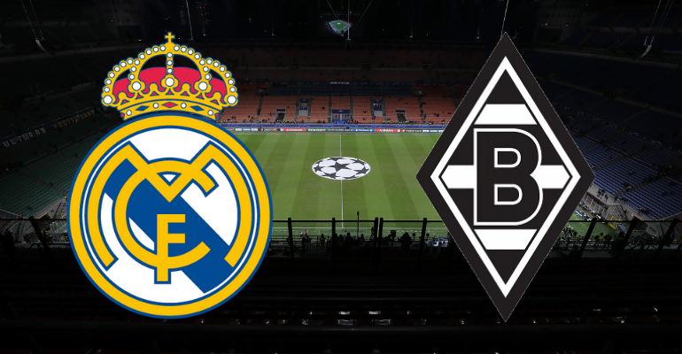 Real Madrid e Borussia Monchengladbach se enfrentam nesta quarta-feira, 9 - Divulgação/GettyImages