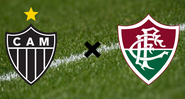Atlético-MG e Fluminense se encaram pela 16ª rodada do Brasileirão - Divulgação / Getty Images