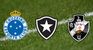 Botafogo, Vasco, Cruzeiro e Goiás vão estar na Série B - Divulgação/GettyImages