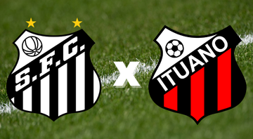 Santos e Ituano entram em campo para a disputa do Campeonato Paulista - GettyImages/Divulgação