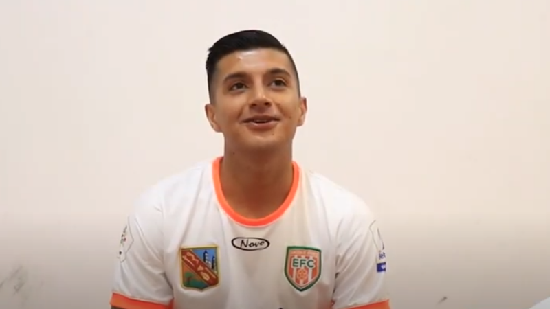 Yeison Guzmám, jogador de futebol - Transmissão Youtube /  Cantera de Héroes TV
