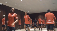 Jogadores do São Paulo treinam em hotel no Peru - Transmissão Twitter São Paulo