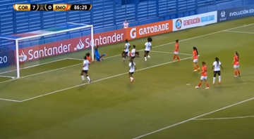 Jogadoras do Corinthians goleiam o Santiago Morning na Libertadores Feminina - Transmissão Youtube / Brasileirão Feminino