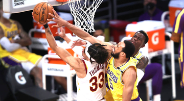 Partida entre Lakers e Cavaliers pela NBA - GettyImages