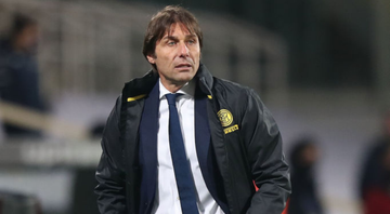 Antonio Conte comandando a Inter de Milão em campo - GettyImages