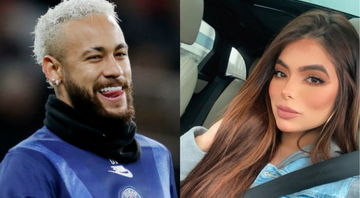 Neymar e a cantora Valencede - GettyImages/Instagram