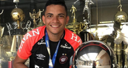 Bruno Rodrigues enquanto era jogador do Athletico-PR - Reprodução/Instagram