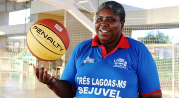 Ruth de Souza, ex-jogadora de basquete - Divulgação/Três Lagoas MS