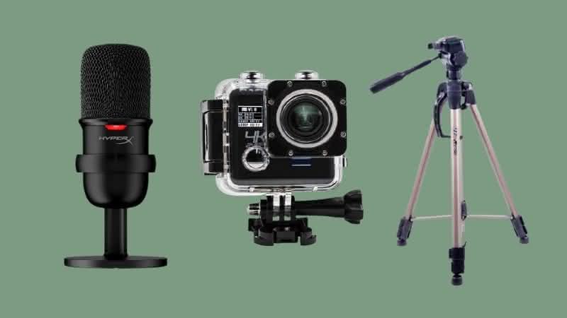 8 equipamentos para apostar em podcasts e vídeos - Reprodução/Amazon