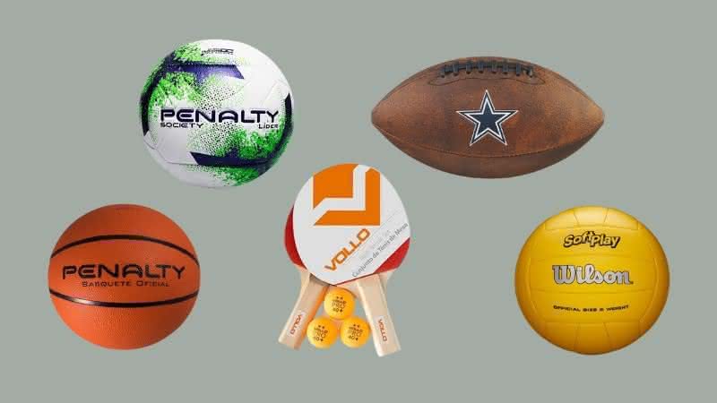 Selecionamos 9 bolas para você praticar seu esporte favorito - Reprodução/Amazon