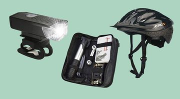 Confira alguns itens essenciais para ciclistas - Reprodução/Amazon
